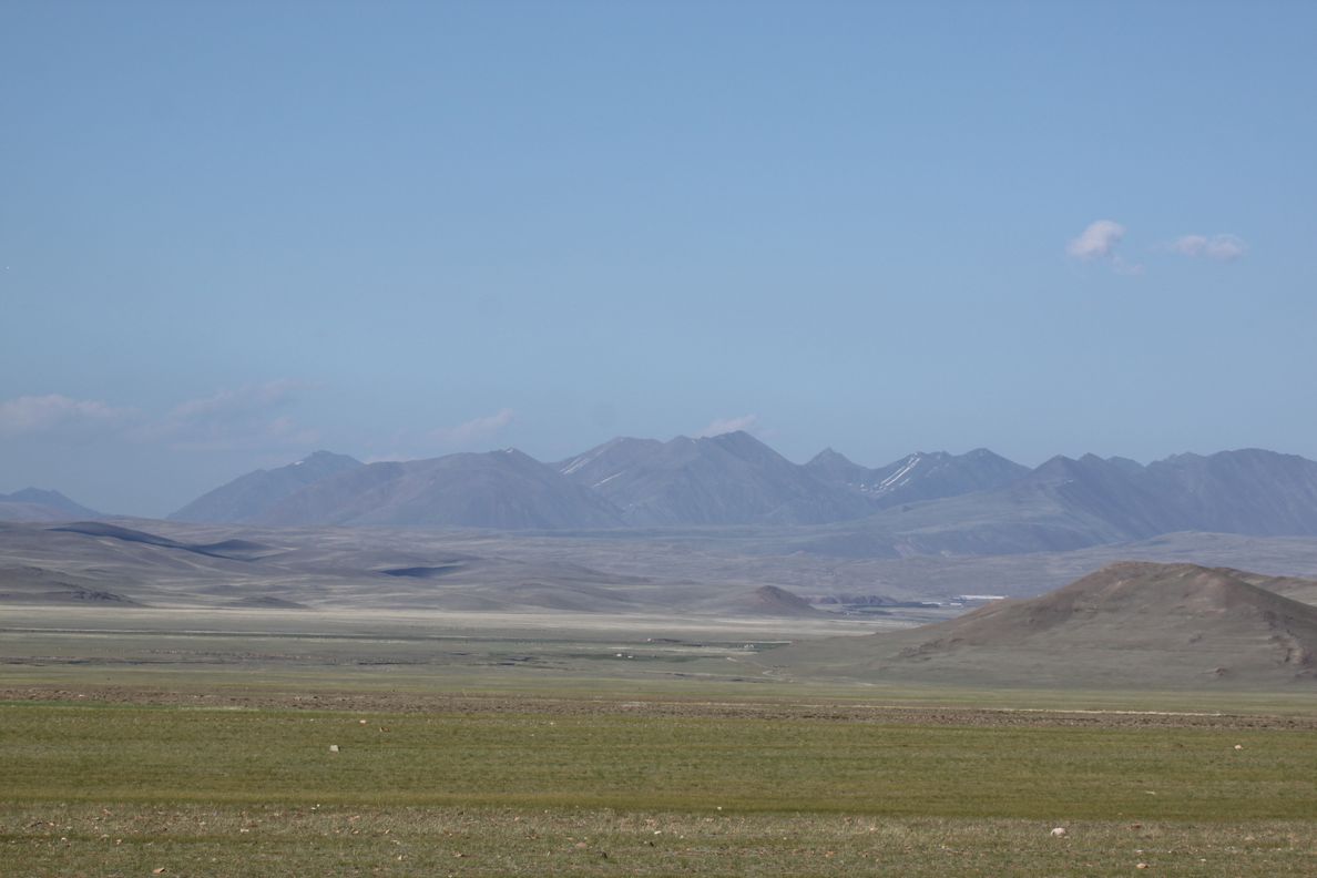 Vers la frontière Mongole.