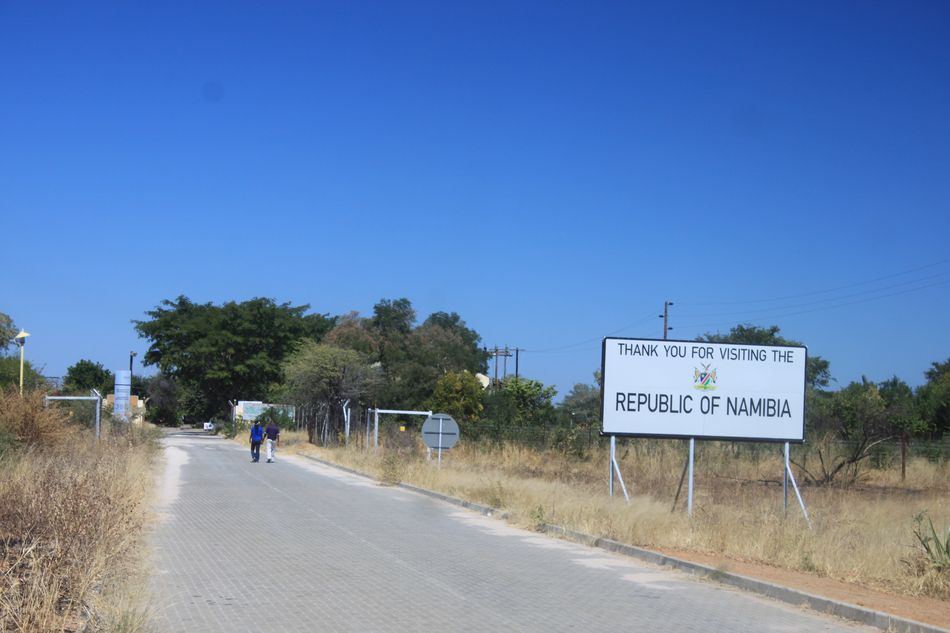 Entrée au Botswana